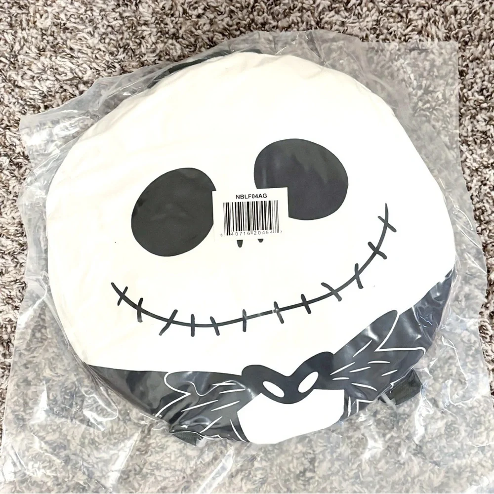 Disney White and Black Nightmare Before Christmas Backpack
